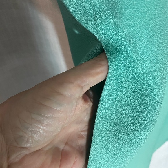 Tibi NWT Mica Crepe Dress with Buckle Detail, Shirred Neck NYC Designer‎ - Picture 10 of 10